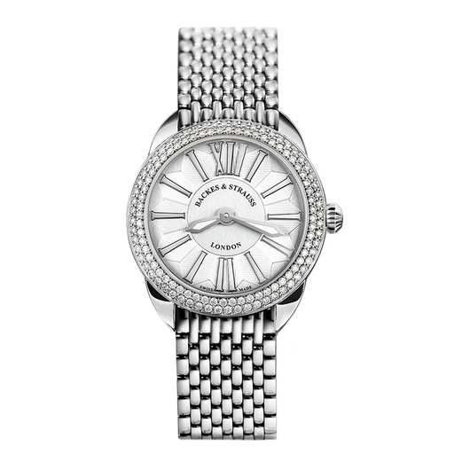 [REN.PC.33.D2R.SP.ST.???.SS] Mayfair 33 Diamond Bezel Full Steel