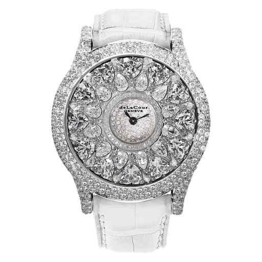 [WAWG8021-1010] Passion Forever White Diamond White Gold Watch