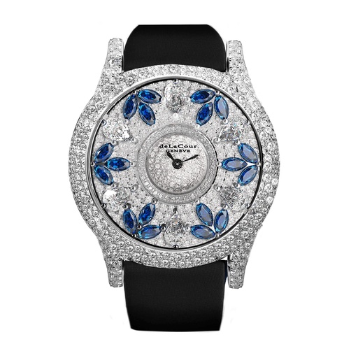[WAWG8041-1050] Passion Sparkle White & Blue White Gold Watch