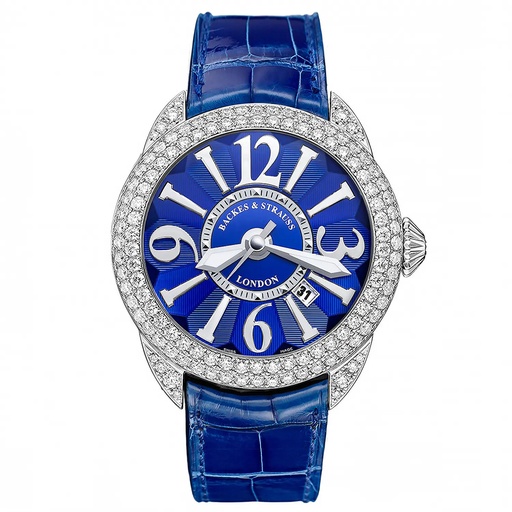 [PC40MAD2R.ST.BLWA] Piccadilly 40 SP Diamond Bezel & Lugs