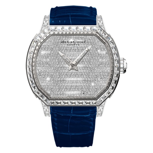 [WAWG3662-0011] Reflect Elegance Full Diamond White Gold Watch
