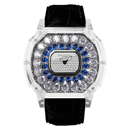 [WASC3742-1050] Reflect Iris White & Blue Sapphire Watch