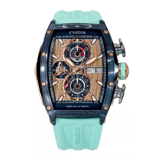 [C01107.4105001] Sealiner Chronograph Navy Blue Steel/5N - 41mm