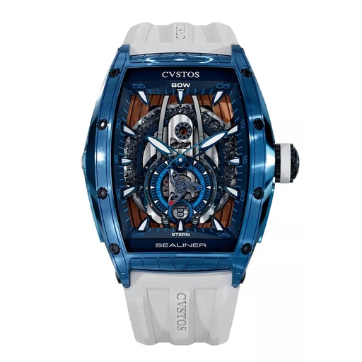 [C00103.4106003] Sealiner PS Skyblue Steel/Navy Blue - 41mm