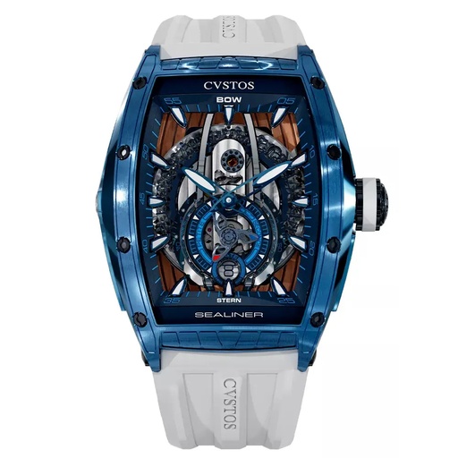 [C00103.4506003] Sealiner PS Skyblue Steel/Navy Blue - 45mm