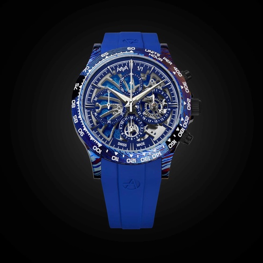 [Titanium Damascus Chrono] Artya - Titanium Damascus Chrono