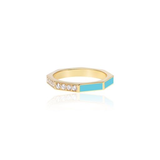 [OC022] Follow Your Bliss Light Blue Ring