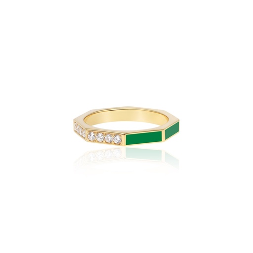 [OC023] Follow Your Bliss Green Ring