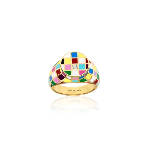 [SD005] Signet Dreams Vivid Pinky Ring