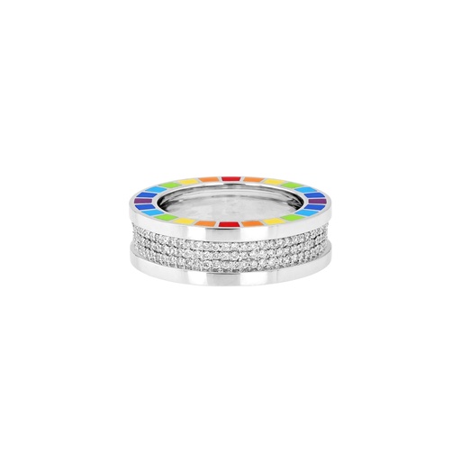 [ME005] Me White Gold Diamond Ring