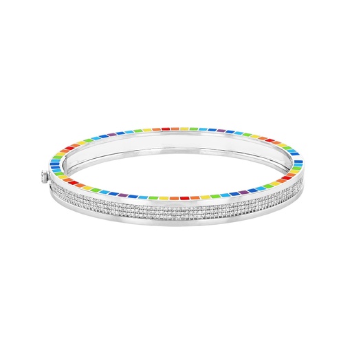 [ME001] Me White Gold Diamond Bracelet