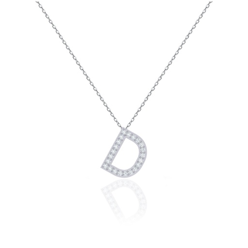 [IN004] Initials Necklace - D