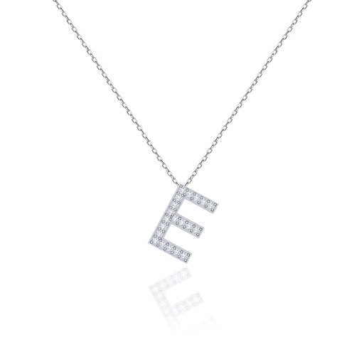 [IN005] Initials Necklace - E