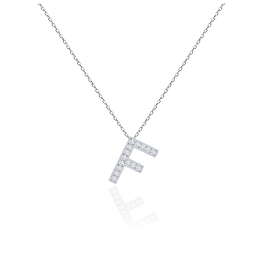 [IN006] Initials Necklace - F