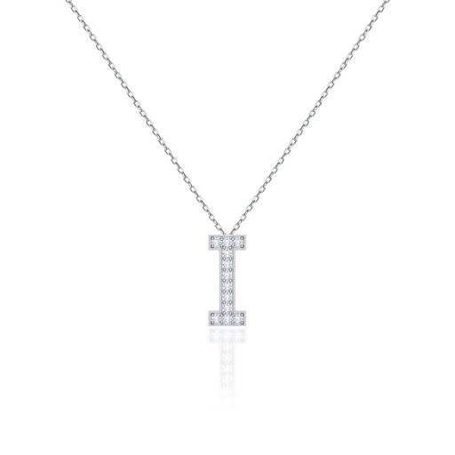 [IN009] Initials Necklace - I