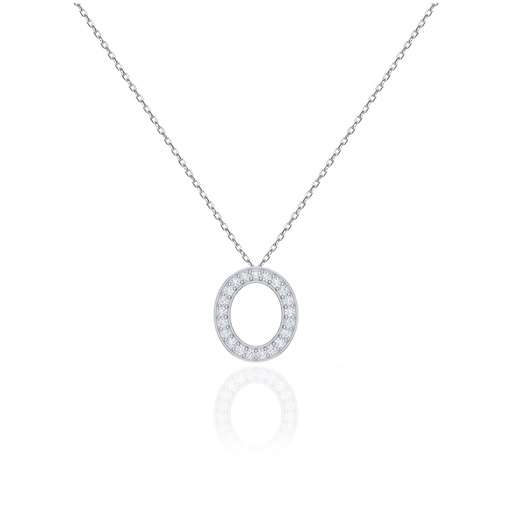 [IN015] Initials Necklace - O
