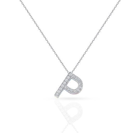 [IN016] Initials Necklace - P