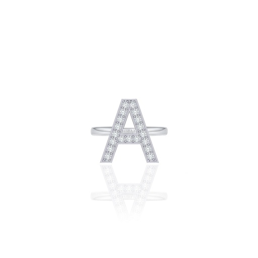 [IR001] Initials Ring - A