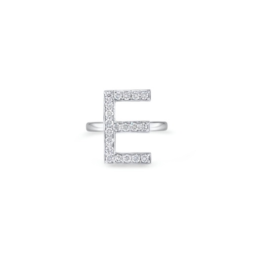 [IR005] Initials Ring - E