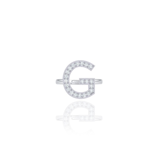 [IR007] Initials Ring - G