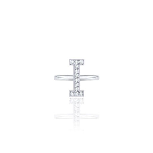 [IR009] Initials Ring - I