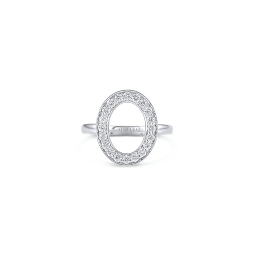 [IR015] Initials Ring - O