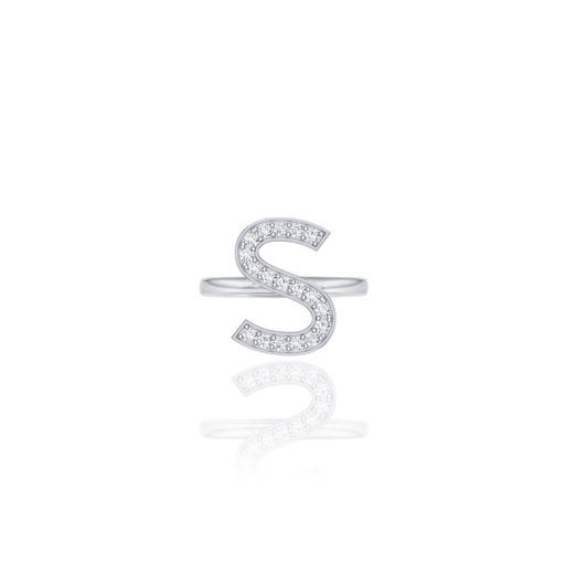 [IR019] Initials Ring - S