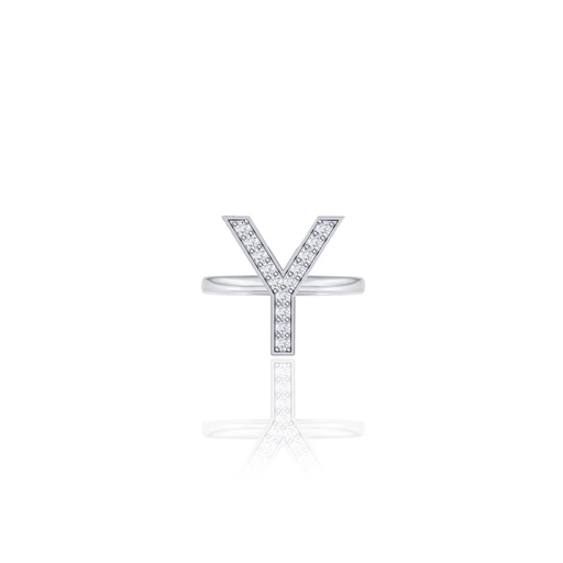 [IR025] Initials Ring - Y