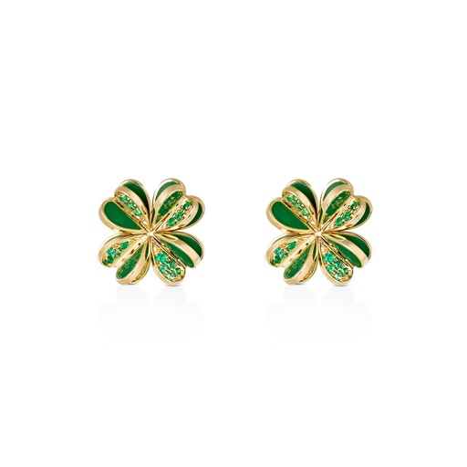 [MM009] Lucky You Emerald Earrings