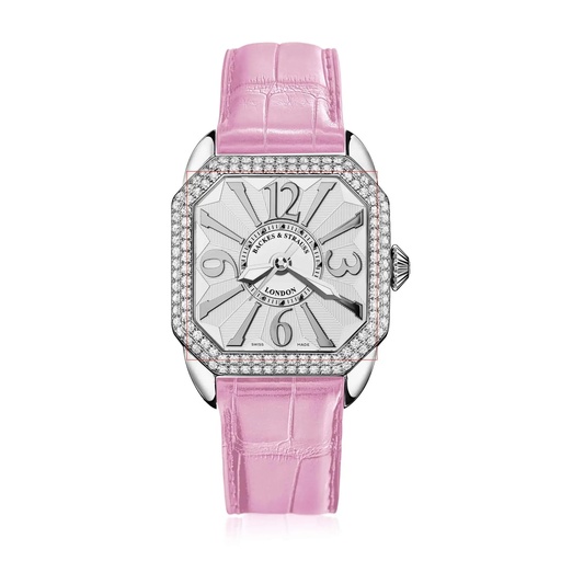 [BY33MAD2R.ST.SP.WWA] Berkeley 33 Stainless Steel Watch White Dial With White Arabic Markers Diamond Bezel