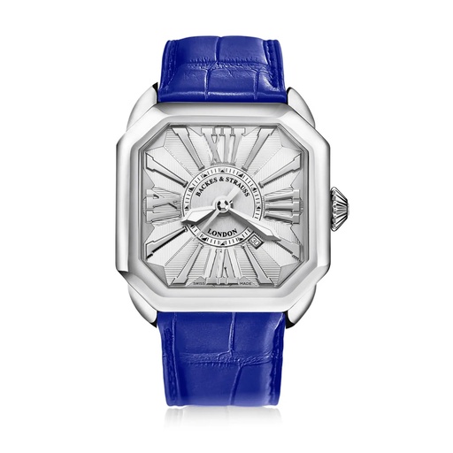 [BY43MA.ST.WWR] Berkeley Stainless Steel Watch White Dial With White Roman Markers