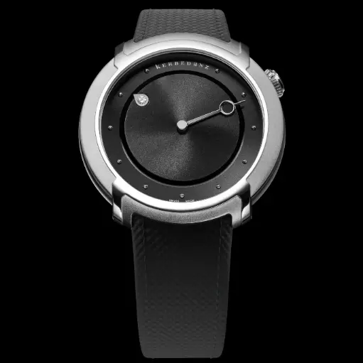 Kerbedanz 65'27'' Titanium Jet Black Dial 
