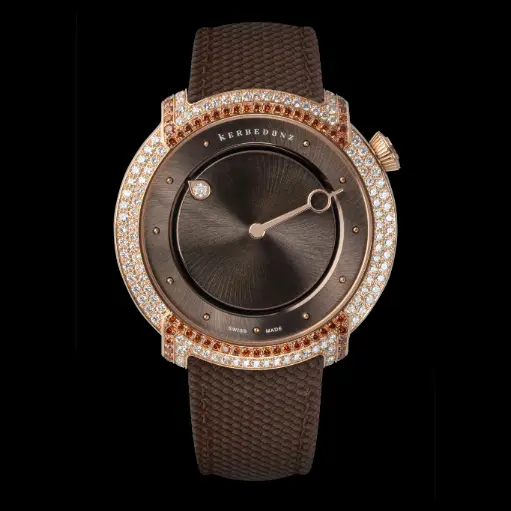 Kerbedanz 65'27'' 4N Gold Cognac Brown Dial