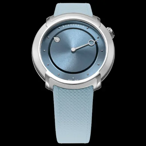 Kerbedanz 65'27'' Palladium Arctic Blue Dial