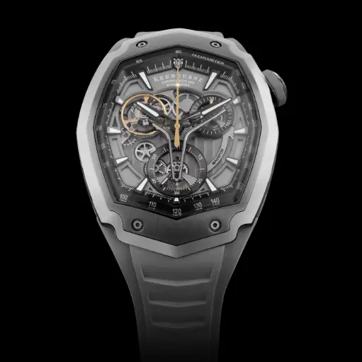 Maxspor GR8 Anthracite DLC Titanium Glacier Grey Dial