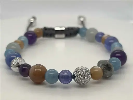 [D253521] Shamballa Jewels Multi Size Bracelet 