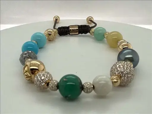 [D252480] Shamballa Jewels Multi Size Bracelet