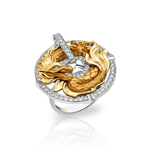 [0116.3#7178] Ring New Shanghai Medium Pave
