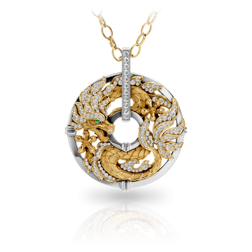 [0118.3#7180] Pendant New Shanghai Maxi Pave