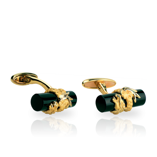 [10424 010708#7201] Cufflinks Circulos De Fuego