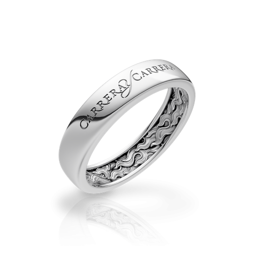 [0135.2#7229] Wedding Ring Beauty Inside Fire