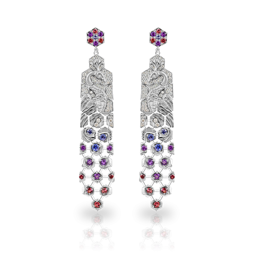 [0002.2#7256] Earrings Jardin De Los Placeres Maxi