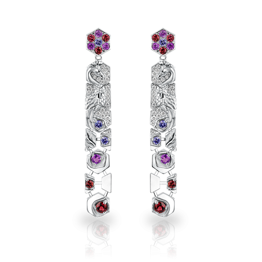 [0008.2#7263] Earrings Jardin De Los Placeres