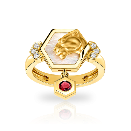 [0019.1#7354] Ring Hexagon Mini