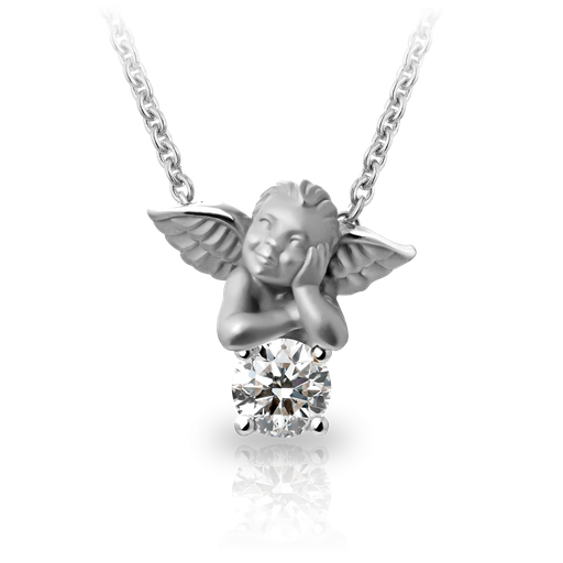 [0142.2#7397] Pendant Solitario My Angel
