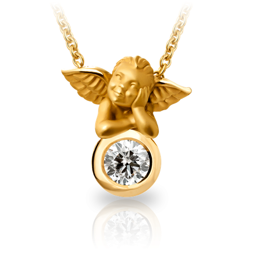 [0149.1#7408] Pendant Solitario My Angel
