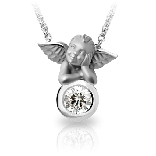 [0149.2#7409] Pendant Solitario My Angel