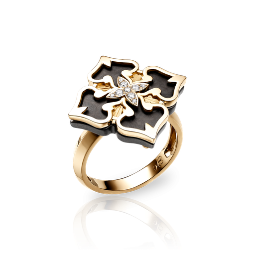 [0179.1#7613] Ring Bohemia Black