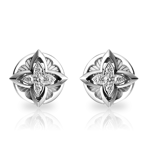[0194.2#7616] Earrings Bohemia Mini Pave
