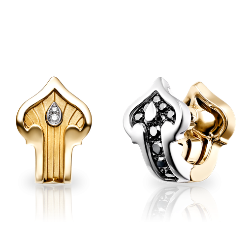 [0185.3#7630] Earrings Reversible